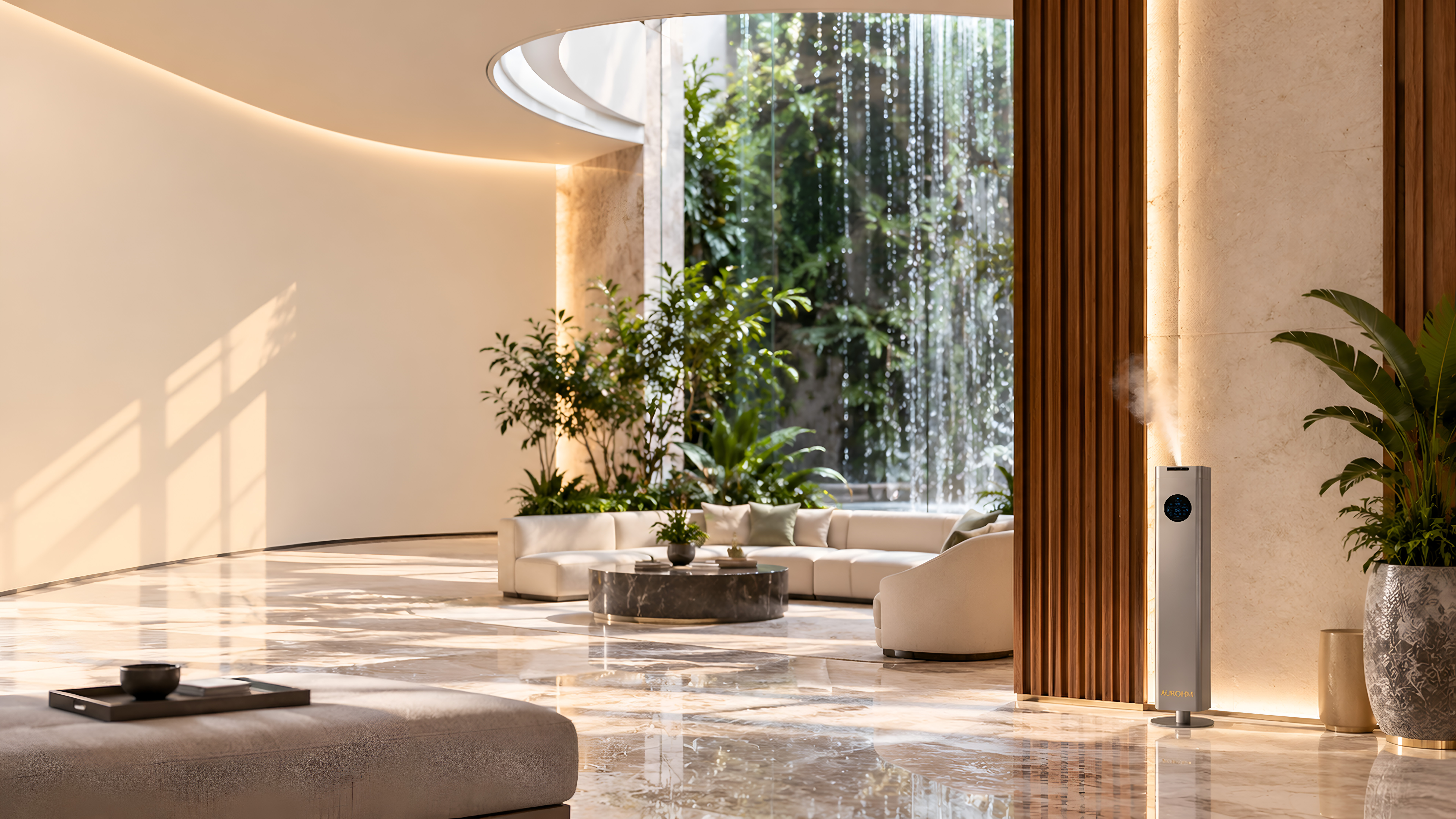 Residential interior scented by Aurohm